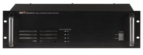 Inter-M Americas Inc PA-6312 120-Watt 4 Ohm and 70V Commercial PA Amplifier PA-6312