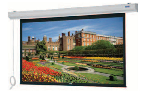 Da-Lite 89758W 52" x 92" Designer Contour® Electrol® with Integrated Infrared Remote - HDTV Format 89758W