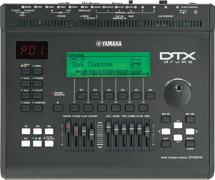 Yamaha DTX900M Electronic Drum Module DTX900 Series Electronic Drum Kit Trigger Module