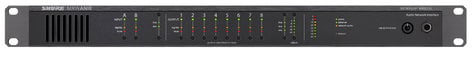 Shure MXWANI8 Microflex Wireless 8-Channel Audio Network Interface MXWANI8
