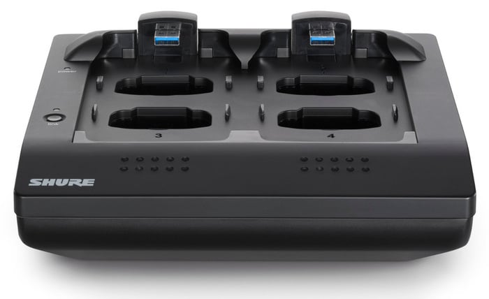 Shure MXWNCS4 Microflex Wireless 4-Channel Charging Station MXWNCS4