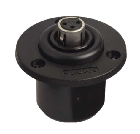 Shure A400SMXLR Microphone Shock Mount w/ XLR Connector Insert A400SMXLR