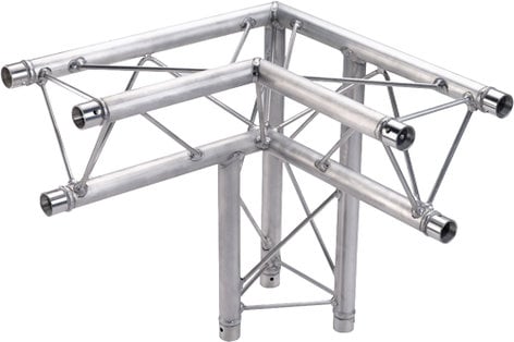 Global Truss TR-96117-33 1.64 ft (0.5m) 3-Way 90° Right Corner Triangular Apex TR96117-33