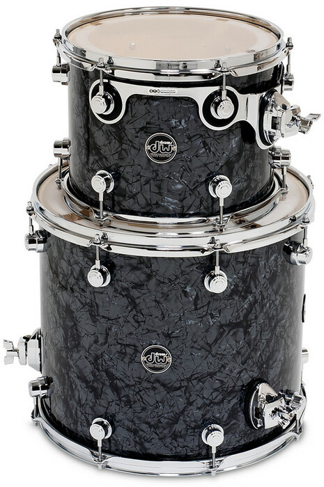 DW DRPFTMPK02G Performance Series 2G Tom Pack In FinishPly Finish: 8"x12", 14"x14" Toms