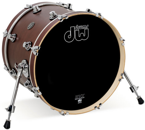 DW DRPS1620KKTB 16" x 20" Performance Series Bass Drum in Tobacco Stain DRPS1620KKTB