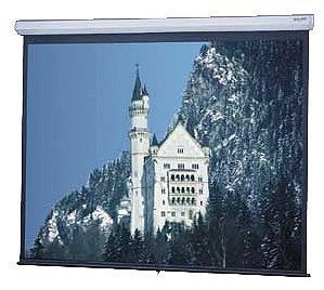 Da-Lite 37567LS 50" X 80" Contour Electrol High Contrast Matte White Projection Screen, LVC