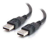 Cables To Go 28106 2m USB 2.0 A Male To A Male Cable In Black