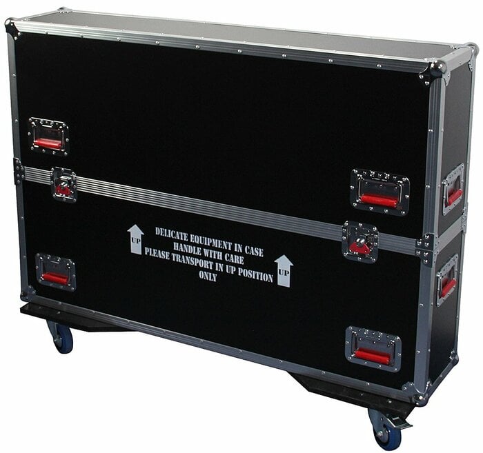 Gator Cases G-TOURLCDV2-4350-X2 G-TOUR ATA Flight Case for Two 43-50" Flat Screens G-TOUR-LCDV2-4350-X2