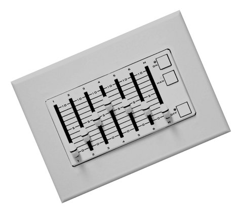 Lightronics Inc. AF-3107 3 Gang Architectural Light Remote Station AF3107