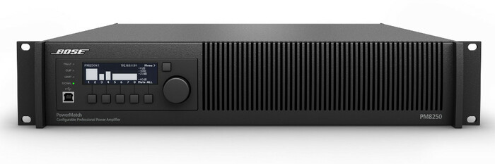 Bose PM8250N 8-Channel 4000-Watt Power Amplifier with Networking PM8250N
