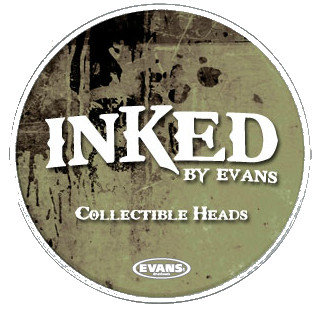 Evans INKCARDB Inked By Evans Custom Drumhead Gift Card