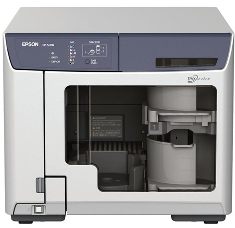 Epson Discproducer PP-50BD Blu-ray Disc Producer and Disc Printer PP50-BD