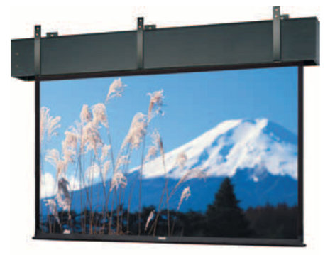 Da-Lite 81793 12' x 12' Professional Electrol® - Square Format Ceiling Recessed Electric Screen 81793