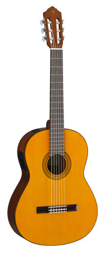 Yamaha CGX102 Classical Nylon-String Acoustic-Electric Guitar, Spruce Top, Nato Back And Sides