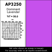 Apollo Design Technology AP-GEL-3250 20" X 24" Sheet Of Dominant Lavender Gel