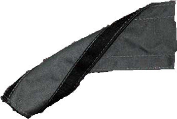 Safcord SAFCORD-303-BK 3"x30' Cable Cord Cover in Black SAFCORD-303-BK