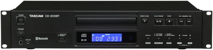 Tascam CD-200BT CD Player with Bluetooth CD200BT