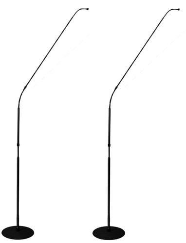 Earthworks FW730mp 7ft Cardioid Matched Pair of FlexWand Microphones with Cast-Iron Bases FW730MP