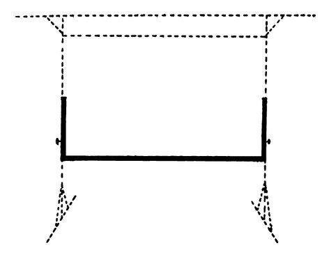 Da-Lite 89251 Fast-Fold Deluxe Adjustable Skirt Bar For 83" X 144" Screens