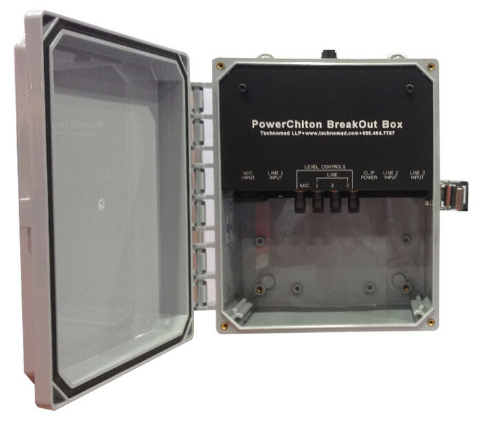 Technomad 1550 Powerchiton Breakout Box 1550-TECHNOMAD