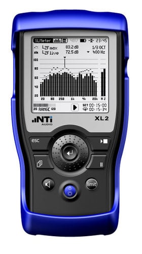 NTI XL2 Audio and Acoustic Analyzer without Mic XL2-NTI-NOMIC