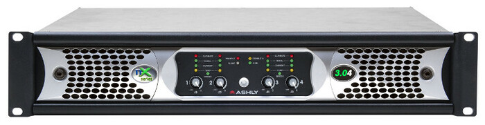 Ashly nXE3.04 4x3000W 2-Ohm Networkable Power Amplifier NXE3.04