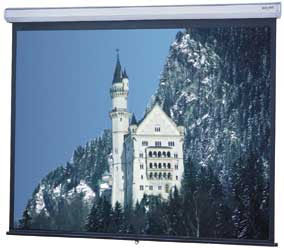 Da-Lite 93228 58" X 104" Model C High Contrast Matte White Projection Screen