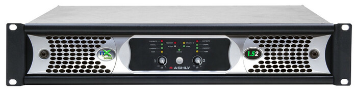 Ashly nXp1.52 2 Channel 1500W @ 4 Ohm Network Power Amplifier with DSP NXP1.52