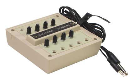 Califone International 1218AV-PY Jackbox, 8 Position 1218AV-PY