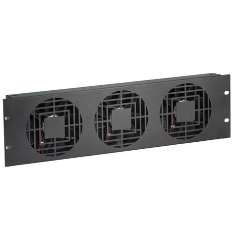 Chief Manufacturing NAF33QBA 3RU Quiet Triple Fan Panels NAF33QBA