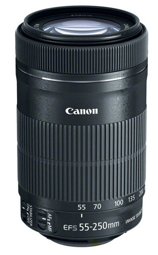 Canon 8546B002 EF-S 55-250mm f/4-5.6 IS STM Telephoto Zoom Lens 8546B002