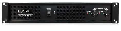 QSC RMX1450a RMXa Series 500W Per Channel @ 4 Ohms Stereo Power Amplifier RMX1450A