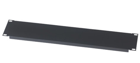 Chief Manufacturing EFG-2 2RU Economy Flanged Steel Blank Rack Panel EFG-2