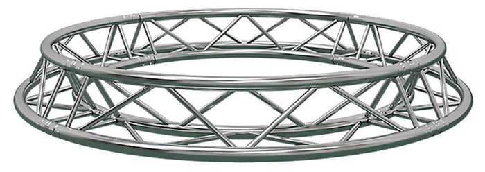 Global Truss TR-C3-90 9.84 ft Circle Truss Consisting of 4 x 90 Degree Arcs TR-C3-90-F33