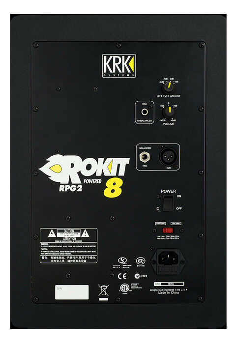 KRK RP8G3 ROKIT 8 G3 2-Way Active Studio Monitor