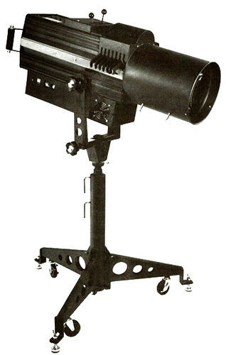 Lycian Stage Lighting 1209/240 240 Volt Midget HP Follow Spot Fixture 1209/240