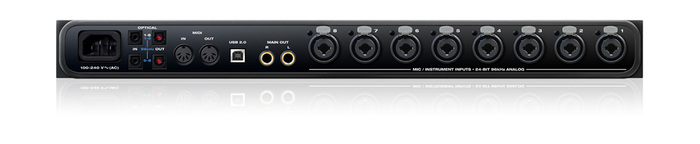 MOTU 8pre USB 16x12 USB 2.0 Audio Interface With 8 Mic Preamps And Standalone A/D