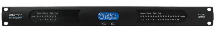 Atlas IED BB-816DT 8 Input X16 Output DSP Audio Processor Dante