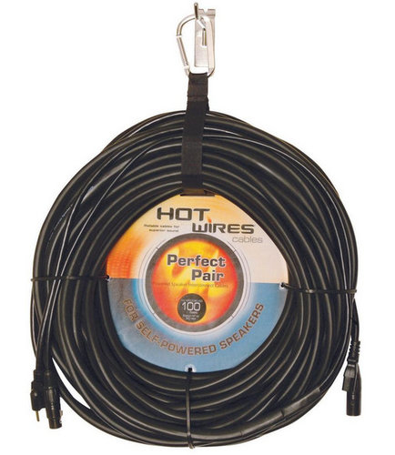 On-Stage Stands MP-COMBO100 100 ft Perfect Pair Powered Speaker Cable Assembly MP-COMBO100