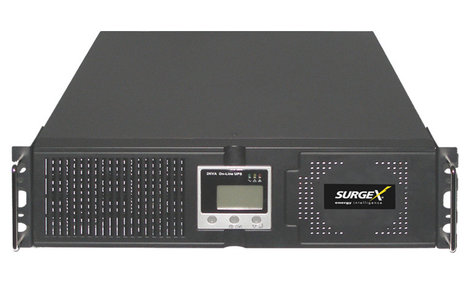 SurgeX UPS-3000-OL 3RU 30A 3000VA 5-Outlet Standalone Battery Backup UPS-3000-OL