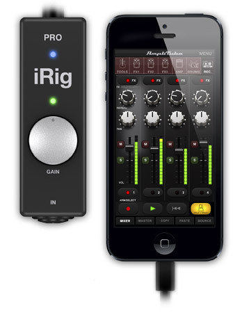 IK Multimedia iRig PRO Universal Audio-MIDI Interface for iOS Devices IRIG-PRO