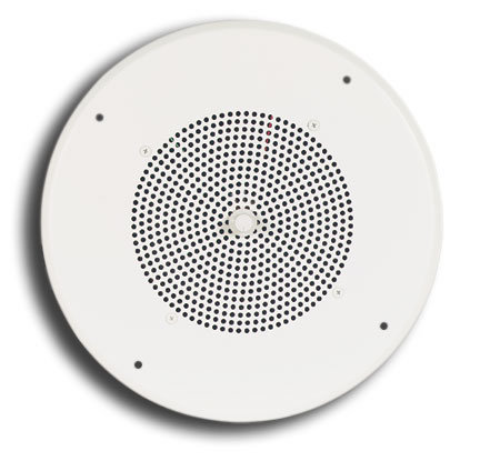 Bogen Communications S810T725PG8UVK 10" Ceiling Speaker Assembly with Volume Control in Bright-White S810T725PG8UVK