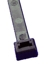 All States RT-675 1000x 7.5" Red Nylon Cable Ties with 50 lbs of Tensile Strength RT675-1000-RED