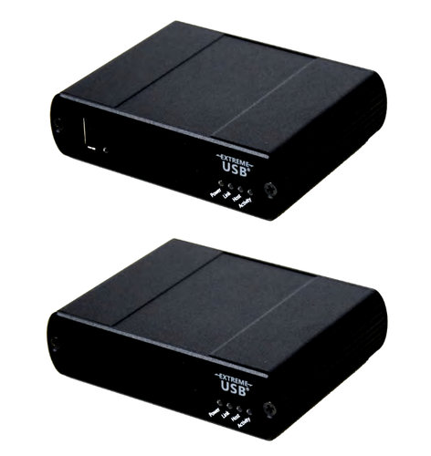 Vaddio Extreme USB 2.0 Extenders Extreme USB 2.0 Extenders for video and control over CAT-5 cable EXTREME-USB-EXTENDRS