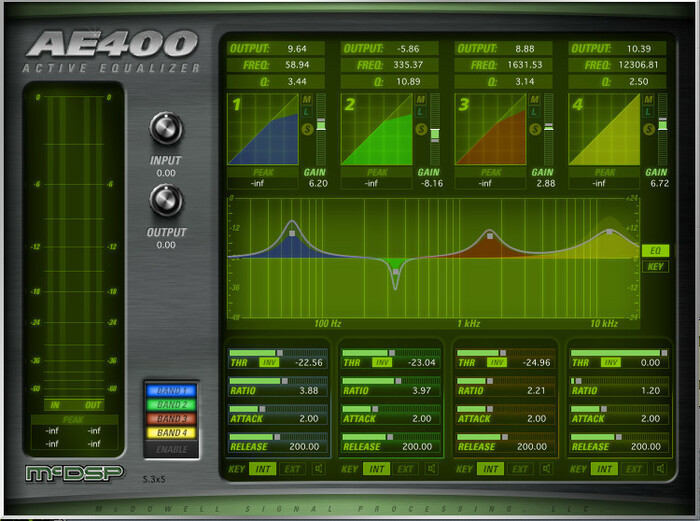 McDSP AE400 Active EQ HD Plugin AE400-ACTIVE-EQ-HD