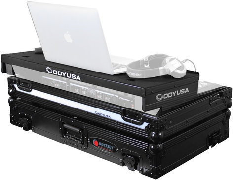 Odyssey FFXGSPIDDJSXBL Flight FX™ Series Glide-Style DJ Controller Case for Pioneer DDJ-XS/S1/T1 FFXGSPIDDJSXBL
