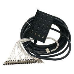 RapcoHorizon Music NS24X4-100 100' 24x4 S Series Snake with 1/4" Returns NS24X4-100