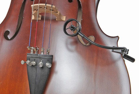 Applied Microphone (AMT) S18C Electret-Condenser Microphone for Cello with AP40 Preamp and Case S18C