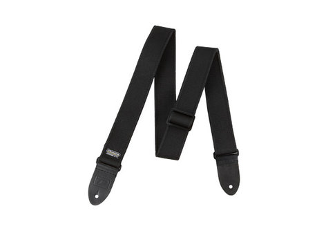 Dunlop Manufacturing D3809BK Solid Guitar Strap in Black D38-09BK