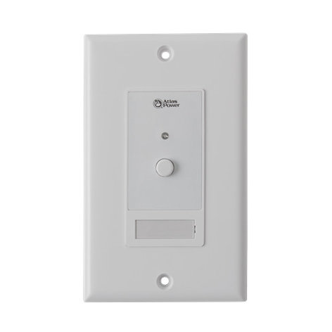 Atlas IED WPD-SWCC Wall Plate Push Button Switch With Hard Contact Closure